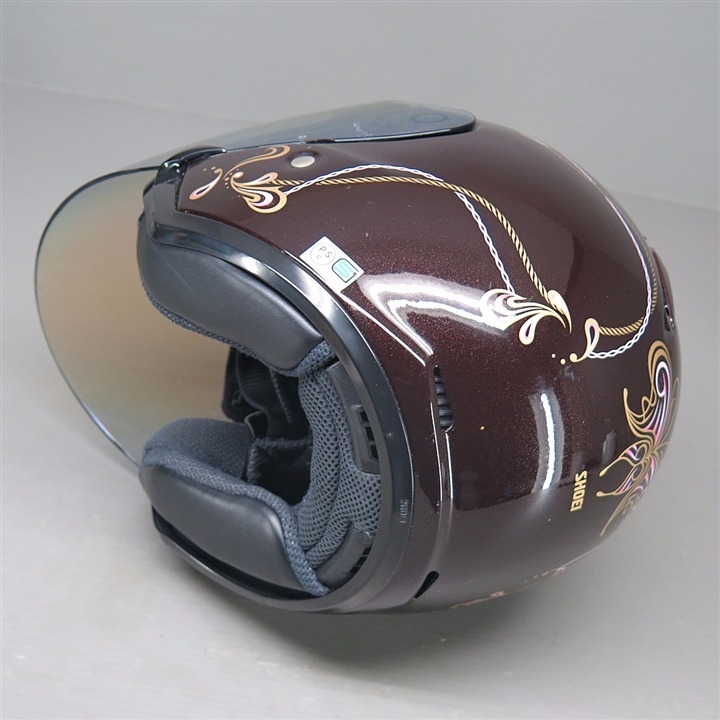 SHOEI J-STREAM ジェットヘルメット Mサイズ 茶色