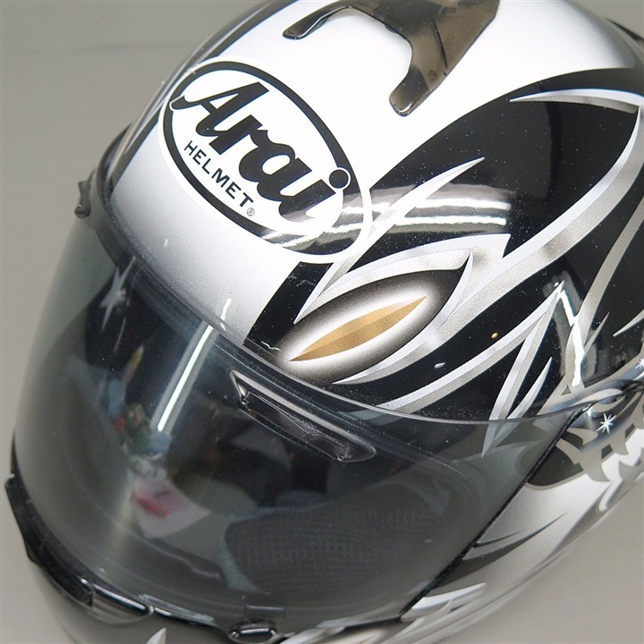Arai VECTOR フルフェイスヘルメット 59-60cm Lサイズ 黒／白