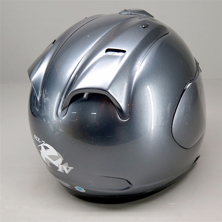 Arai RX-7RR4 フルフェイスヘルメット 59-60cm Lサイズ ガンメタ 傷あり