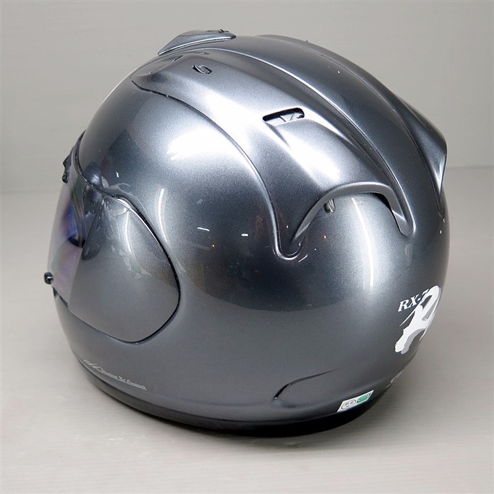 Arai RX-7RR4 フルフェイスヘルメット 59-60cm Lサイズ ガンメタ 傷あり