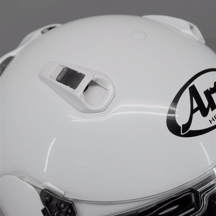 Arai RAPIDE-IR フルフェイスヘルメット 55-56cm Sサイズ 白 ディフューザー割れ