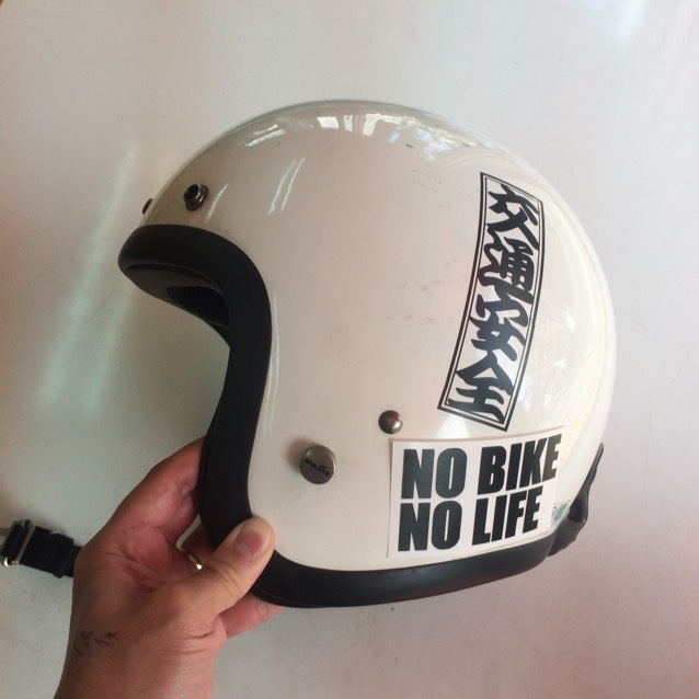 送料込 NO BIKE NO LIFE ステッカー ヘルメット バイクに | ブンブン