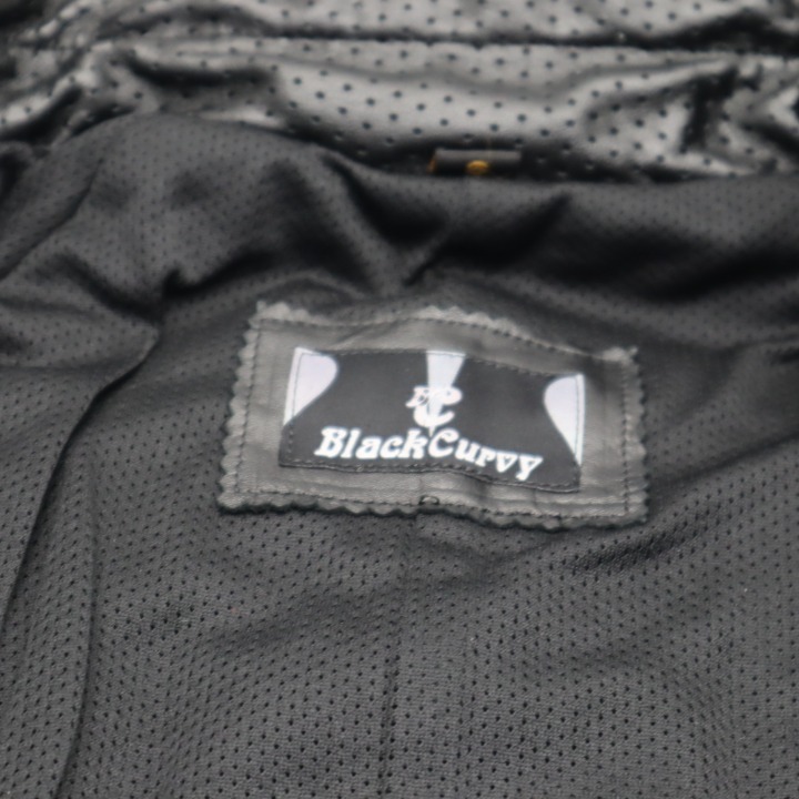 KADOYA　MF-LRG　パンチングジャケット　ブラック　レディースSサイズ　カドヤ