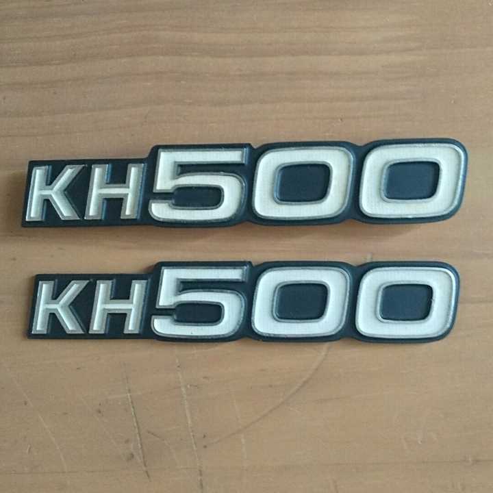 KH500  サイドカバーエンブレム