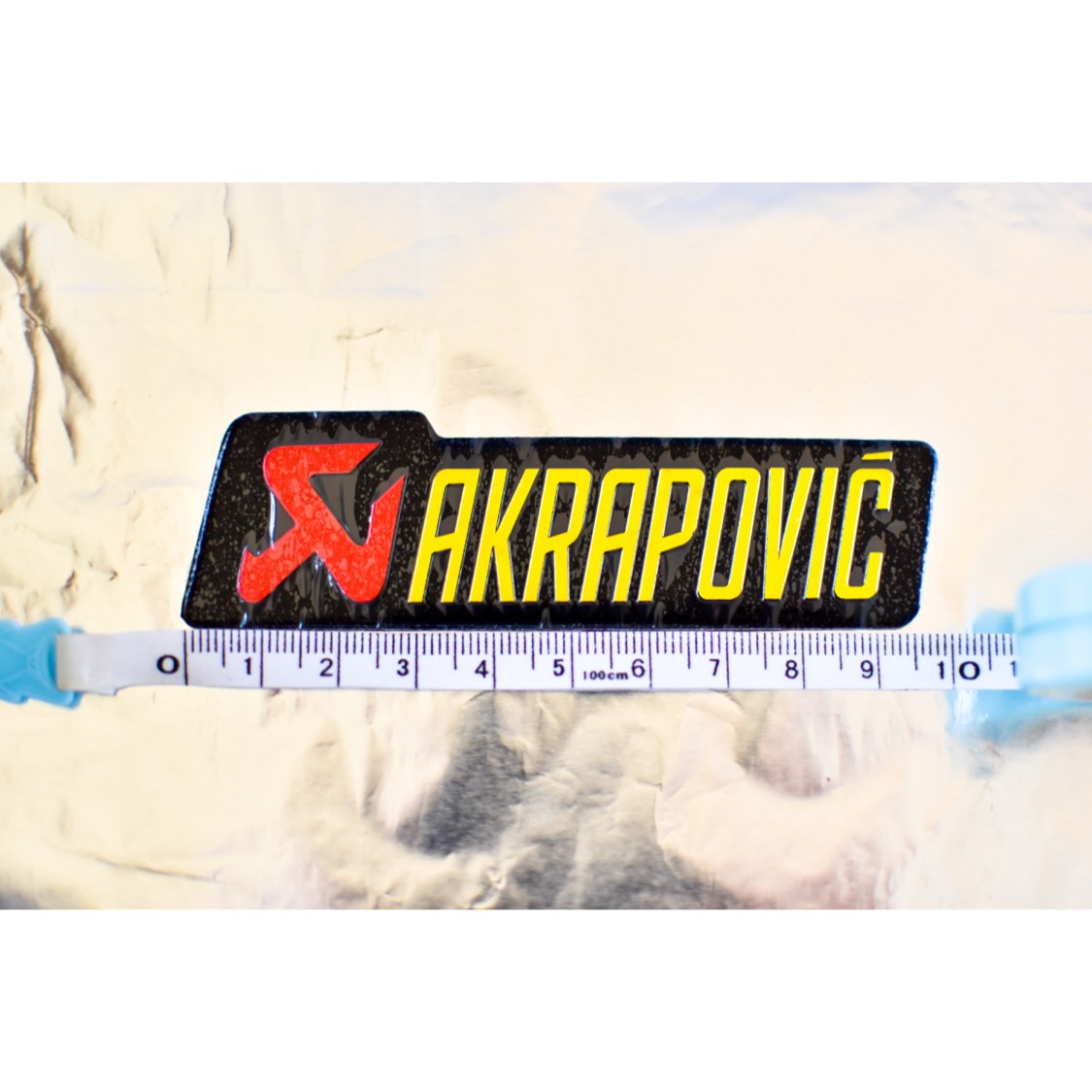 【数量限定】AKRAPOVIC アルミ耐熱 ステッカー 新品！
