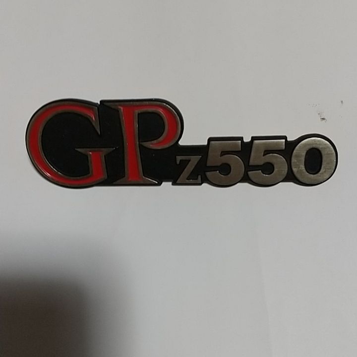 GPz550輸出仕様片側のみエンブレム新古