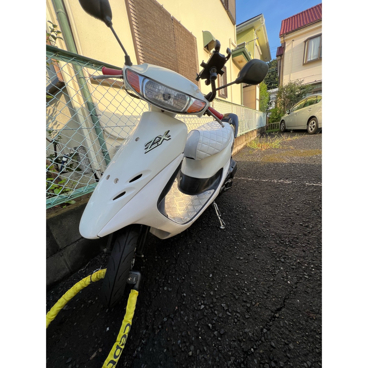 最終値引 ライブディオ ZX カスタム - 滋賀県のバイク