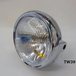 TW★☆タイワン製　高品質　160Φホーク系メッキヘッドライト（CB250T・CB400T）（1）